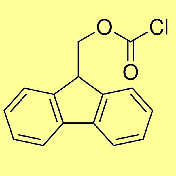 9-Fluorenylmethoxycarbonyl chloride (Fmoc chloride), min 98%