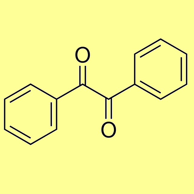 Benzil (dibenzoyl, diphenylethanedione), min 99% 