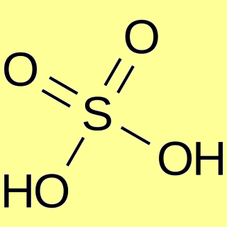Sulfuric acid in ethanol solution