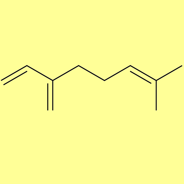 Myrcene, min 90%, (tech., stab.)