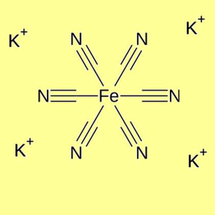 Potassium Hexacyanoferrate(II) trihydrate, pure for analysis 99 – 102%