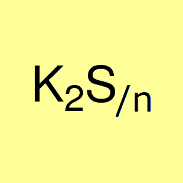 Potassium polysulfide, pure
