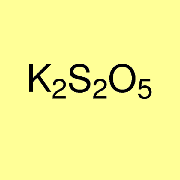 Potassium metabisulfite (potassium disulfite; potassium pyrosulfite), pure for analysis ~97%