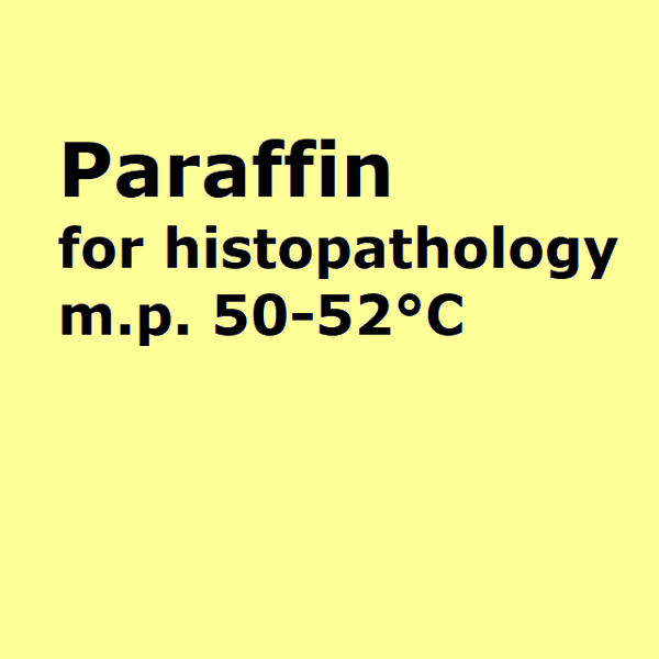 Paraffin for histopathology, m.p. 50-52