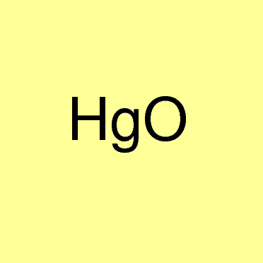 Mercury(II) oxide (yellow), pure for analysis - min 99.5%