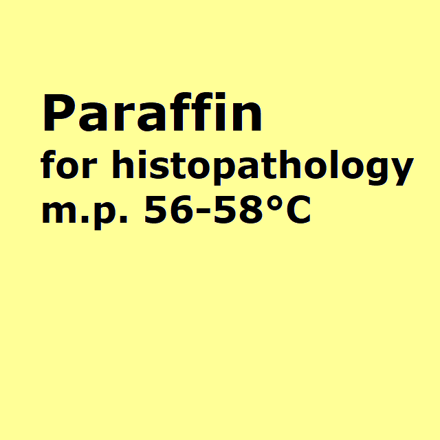 Paraffin for histopathology, m.p. 56-58